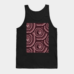 Vintage optical pattern Tank Top